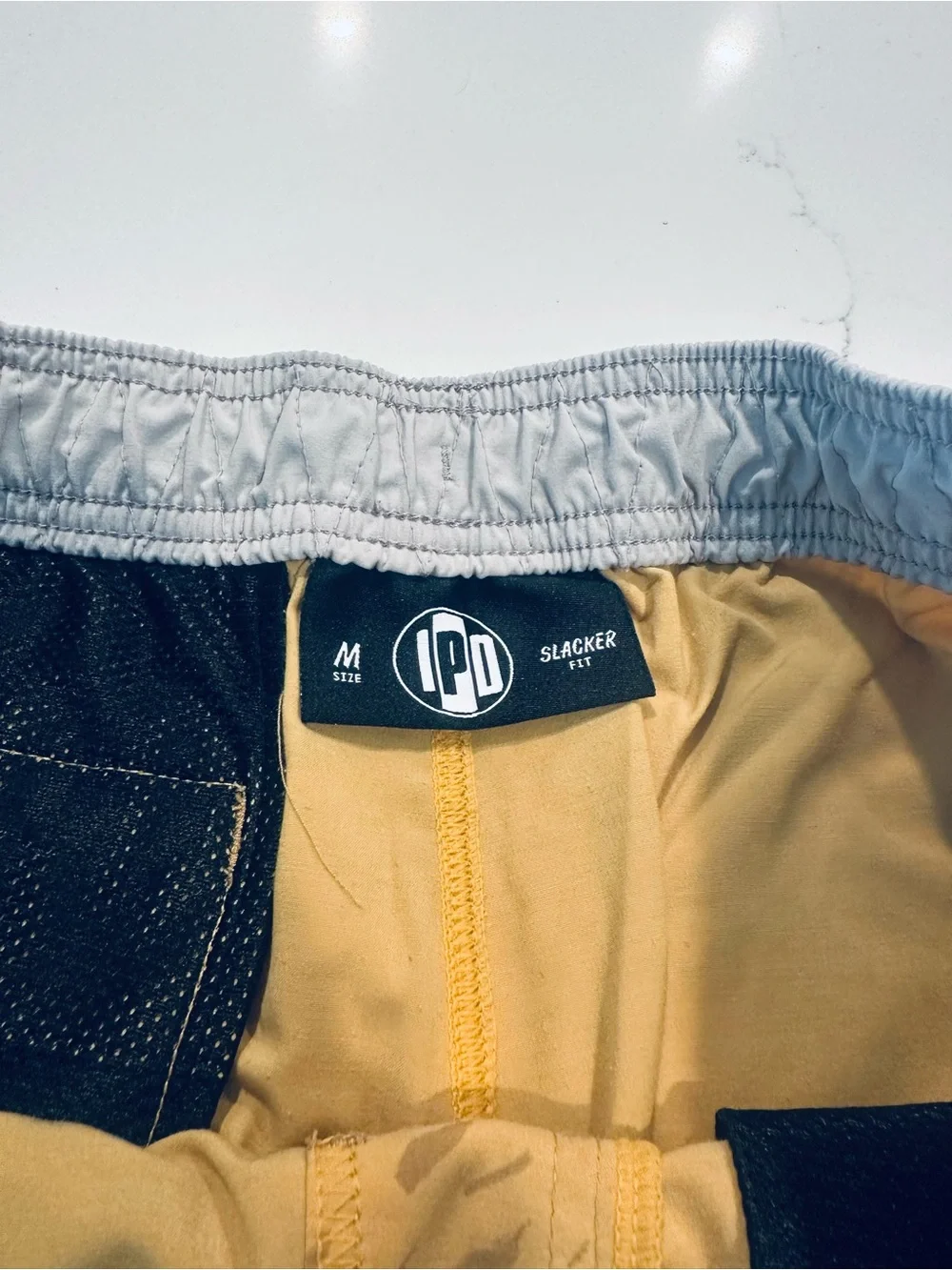 IPD Yellow Floral Board Shorts